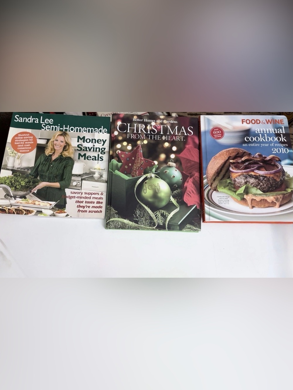 Lot Of 3 Cookbooks Over Hundreds Of Recipes